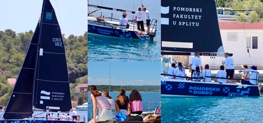Hrvatska jedriličarska prvakinja Petra Marendić inspirirala mlade iz Centra Maestral na njihove prve jedriličarske korake